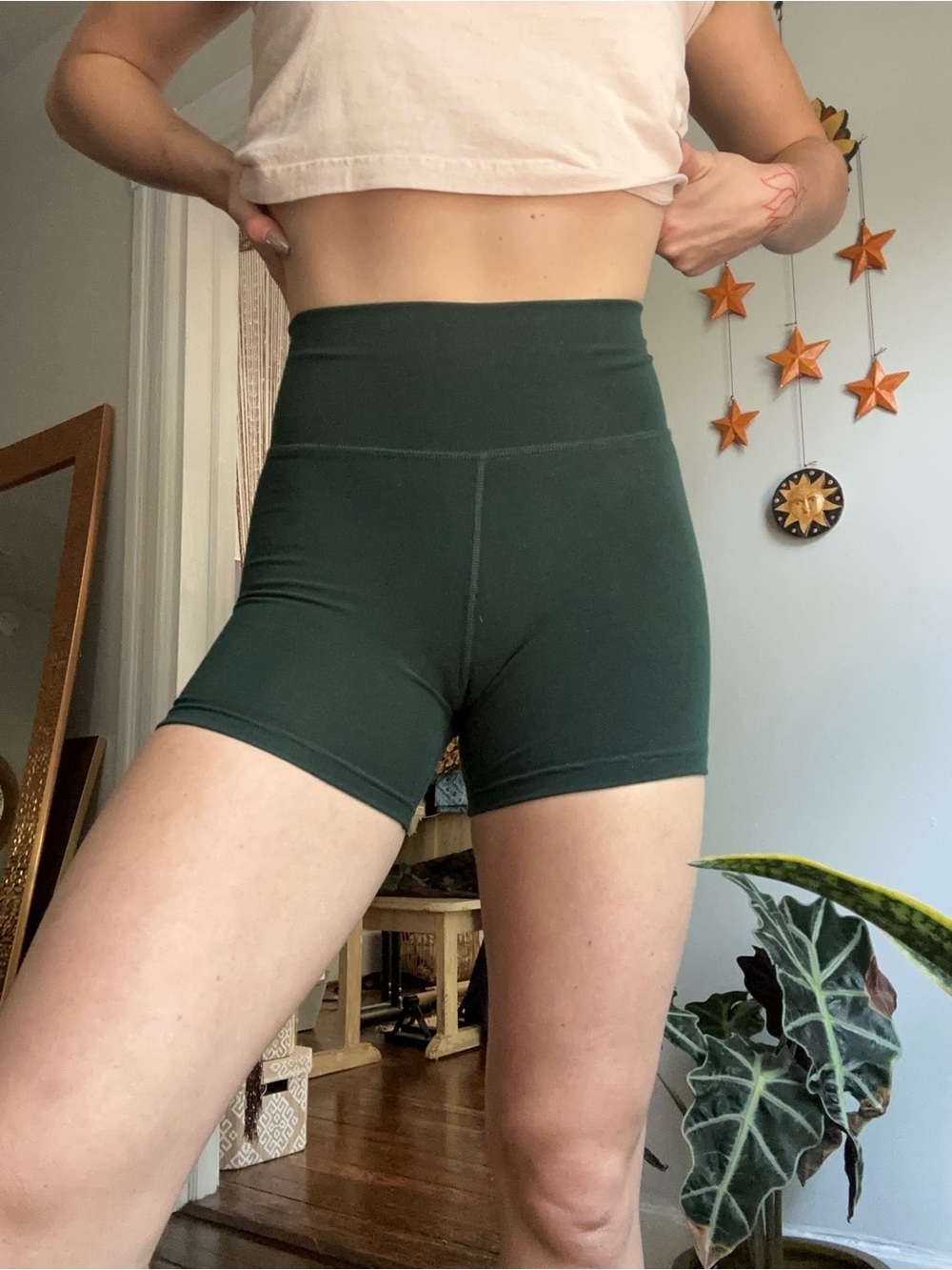 Nontoxic organic biker shorts